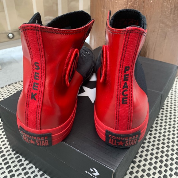 New: Converse Chuck Taylor All Star SEEK PEACE - Picture 9 of 10